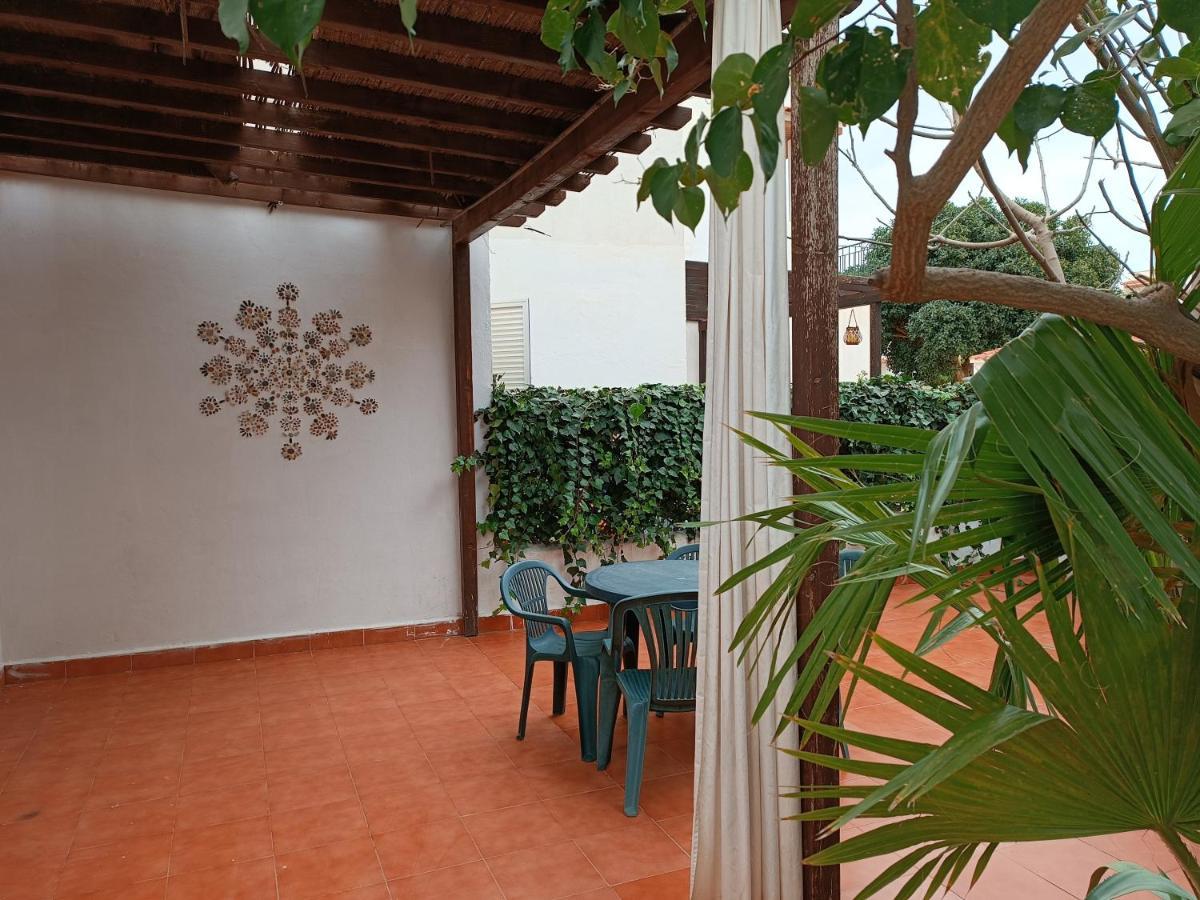 Casa Baja Naturista Con Patio En Primera Linea De Playa Con Piscina Comunitaria! Vera Exterior foto