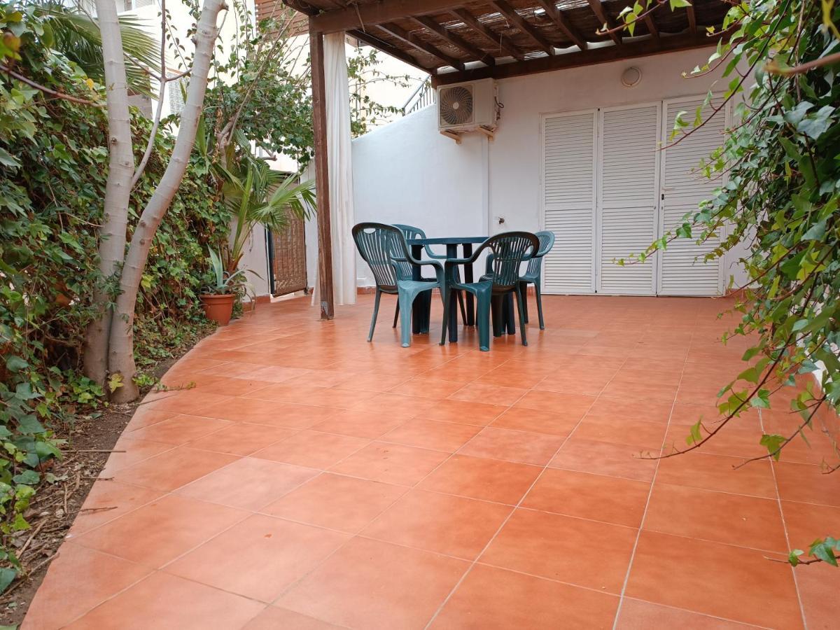 Casa Baja Naturista Con Patio En Primera Linea De Playa Con Piscina Comunitaria! Vera Exterior foto